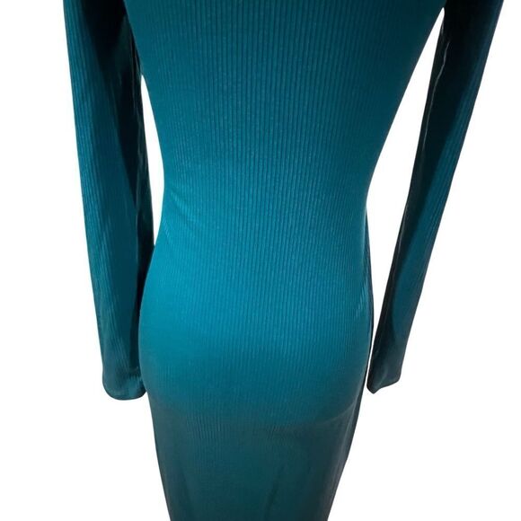 NWT L Space Hayden dress women's size large long with side slit - Picture 13 of 16